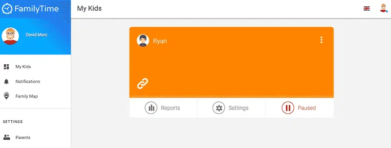 FamilyTime configuration